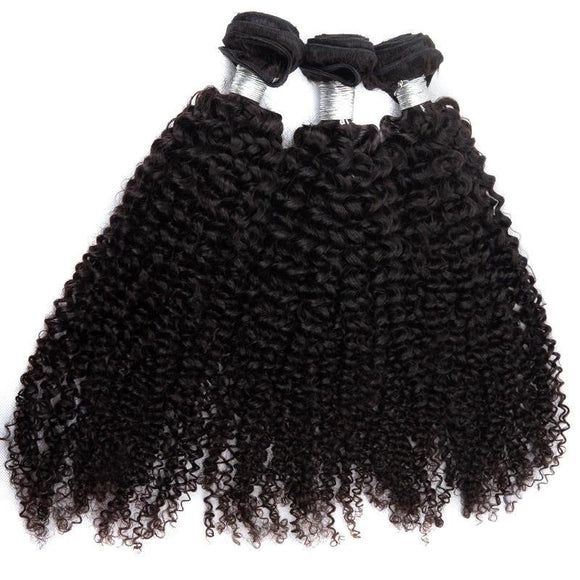 Exotic Kinky Curly Virgin Hair Bundle w/  14